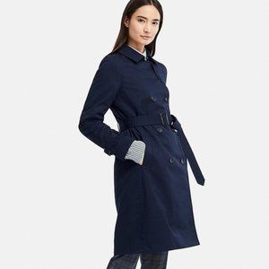 UNIQLO Ines de La Fressange Trench Coat Navy